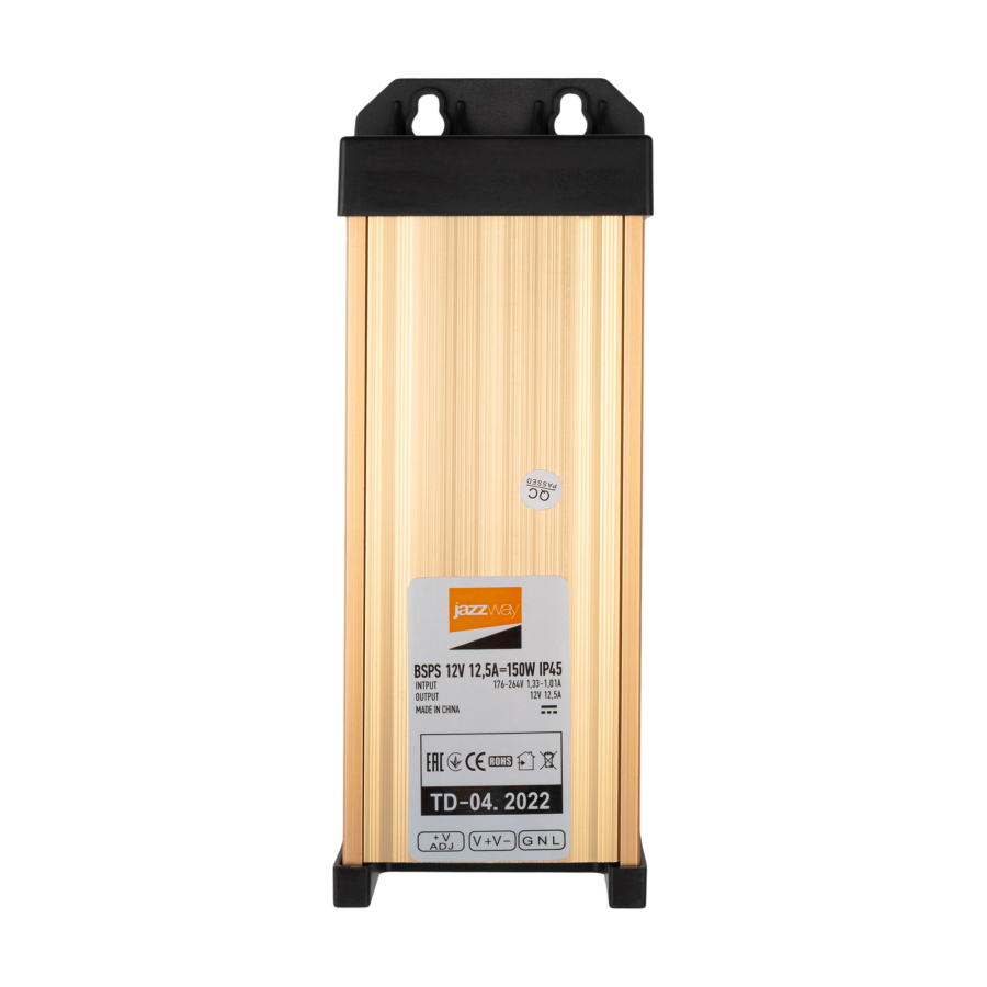 BSPS  12V  12,50A=150W IP45 3 г.гар. Jazzway