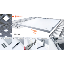 PPL 588/G Prisma 36w 6500K WHITE IP40 