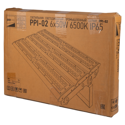 Светильник светодиодный влагозащищенный ДСП PPI- 02 6*50w 6500K IP65 — вид 5