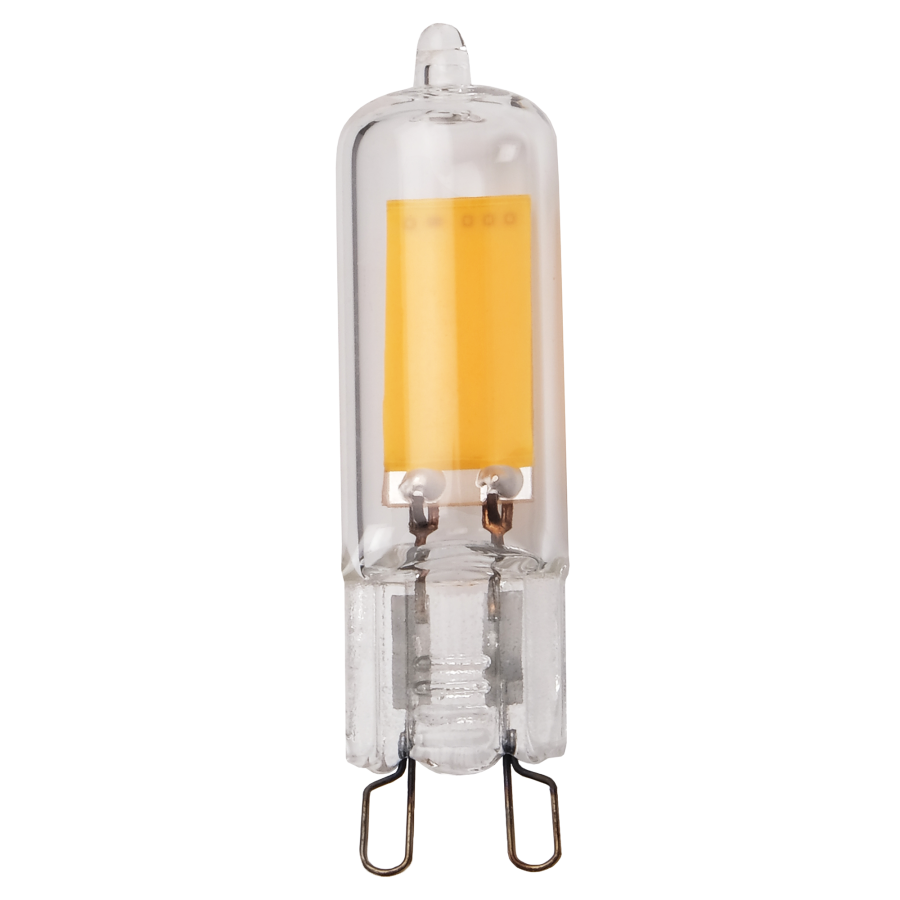 PLED-G9 COB  3w 240Lm 3000K 220В (стекло d13.6*50мм) Jazzway