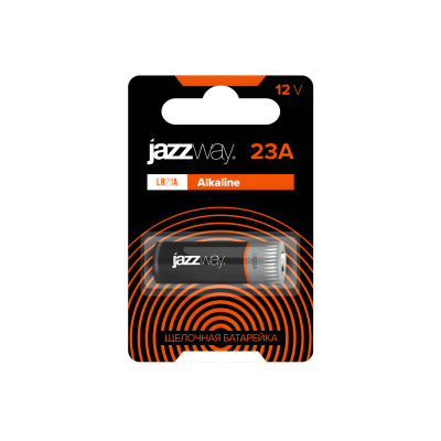 Щелочная 12В батарейка JAZZway LR23A Alkaline BL-1