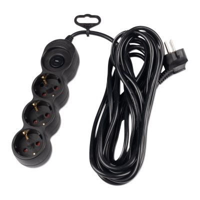 Удлинитель JAZZway EX-03GS-500-bk (3 x 5) заземл., выкл. — вид 4