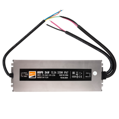 Блок питания (драйвер) BSPS 24V 13.30A=320W IP67 5 л.гар. — вид 3