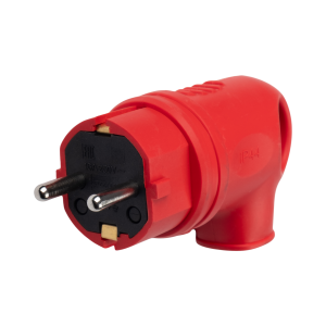 PRC-251-Red 16А 220V IP44 каучук красная Jazzway