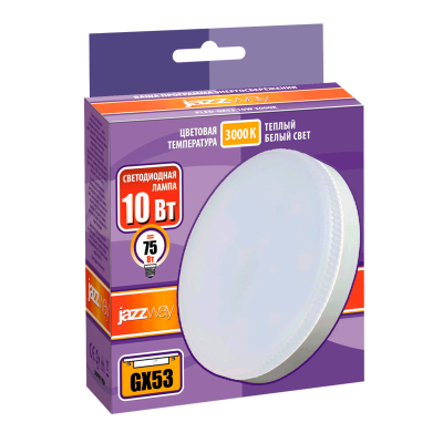Лампа светодиодная PLED-GX53 10w=75w 3000K 800 Lm  230V/50Hz — вид 3