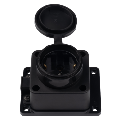 PRC-121-BL 16A 220V IP44 каучук Jazzway