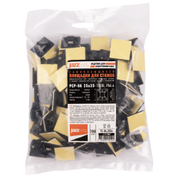PCP-SG 25x25-100BL PA6.6 (100 шт/уп) Jazzway