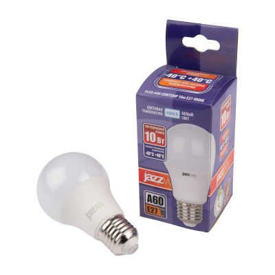 Лампа светодиодная Спец. PLED-A60 LOWTEMP 10w E27 4000K 810Lm 230V (-40C) — вид 2