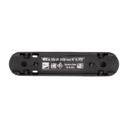 MTR16  1006  6w 3000K frost 90° BL (чёрный) IP20 Jazzway 