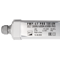 PWP-C7  PRO 1500 48w 3CCT 3000K/4000K/6500K 6800Lm  IP65 Jazzway