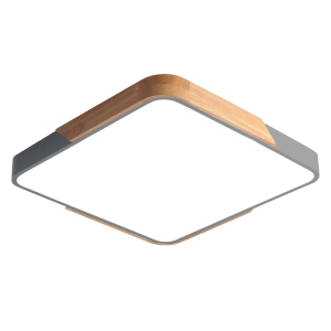PPB Sсandic-S 72w DIM 3000-6500K GR/W с деревянной планкой IP20 420*420*50 Jazzway