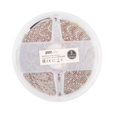 Лента светодиодная PLS 2835/ 60-12V Blue IP65 (5м)