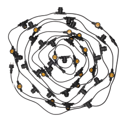 PBL-S40/ L12+1.5 Black E27 (универс.крепл) IP65 Jazzway
