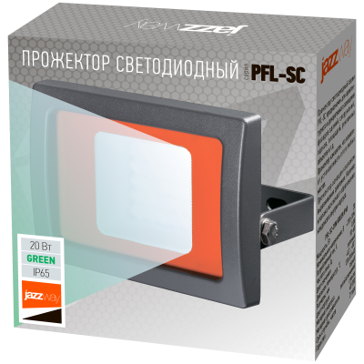 Прожектор светодиодный СДО PFL -SC - 20w Green IP65 — вид 5