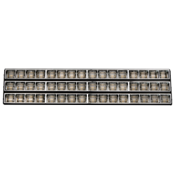 PTR  2296R 3S 96w 4000K 60° BL (чёрный) 540mm IP40 Jazzway