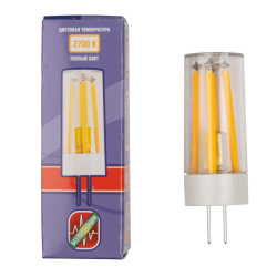 PLED-G4 PRO 6w  2700K 480Lm 230V d16,5*50mm  Jazzway