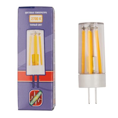 Лампа светодиодная PLED-G4 PRO 6w 2700K 480Lm 230V d16,5*50mm — вид 4