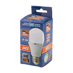 Спец. PLED-A60 15W E27  5000K 1300Lm 90-260V  Jazzway