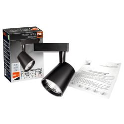 PTR  0325 25w 4000K 24° BL (чёрный) IP40 Jazzway