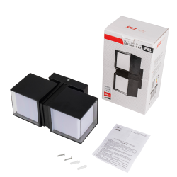 PWL--23095 2*8w 4000K BL IP54 Jazzway