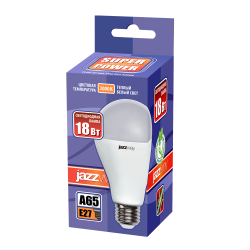 PLED- SP A65 18w E27 3000K (-) 230/50  Jazzway