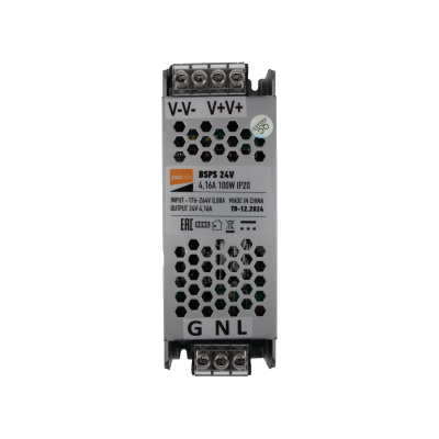 Блок питания (драйвер) BSPS 24V 4,16A=100W IP20 2 г.гар
