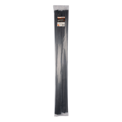 PTT-G 30/10-100-5 BL (ТТКнг 30/10) черная 1м (5 шт/уп)  Jazzway