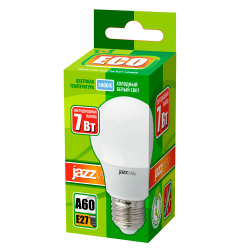 PLED- ECO- A60  7w E27 5000K 230V/50Hz  Jazzway