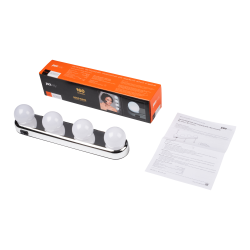 JAZZway ML-L04-sr, подсветка для зеркал, серебр.