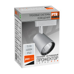 PTR  0315 15w 4000K 24° GR (серый) IP40 Jazzway