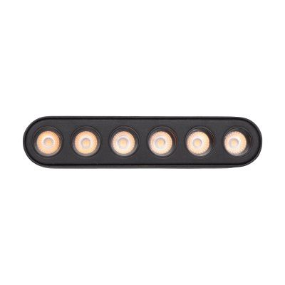 Светильник трековый светодиодный MTR16 1206 6w 3000K spot 36° BL (чёрный) IP20 — вид 2
