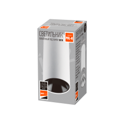 PDL-R 14080 GU10 WH/BL (белый/черный) 230V IP20 Jazzway