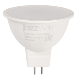 PLED- SP JCDR 10w 4000K GU5.3  12-24V (низковольтная) Jazzway