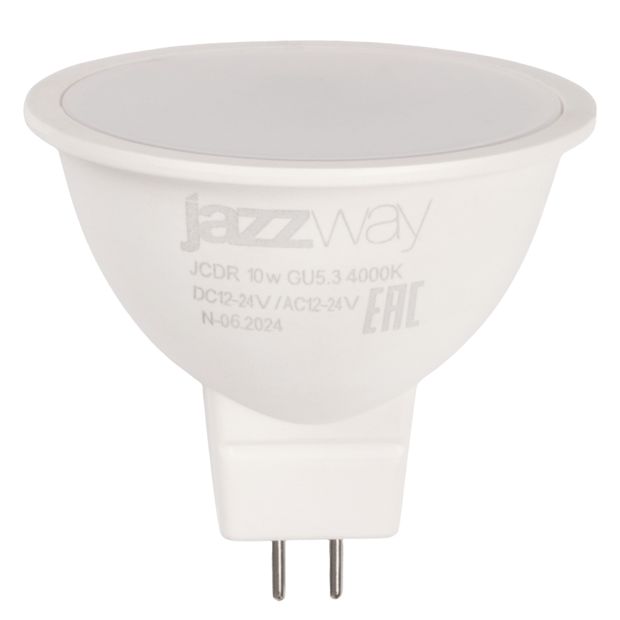 PLED- SP JCDR 10w 4000K GU5.3  12-24V (низковольтная) Jazzway