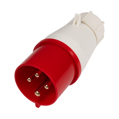 Вилка переносная PPC 024 3Р+РЕ 32А 380В IP44