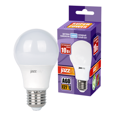 Лампа светодиодная PLED- SP A60 10w E27 5000K  230/50 — вид 3