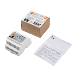 BSPS DIN 12V 4.5A=  60w PL IP20 на дин.рейку  5 л.гар. Jazzway