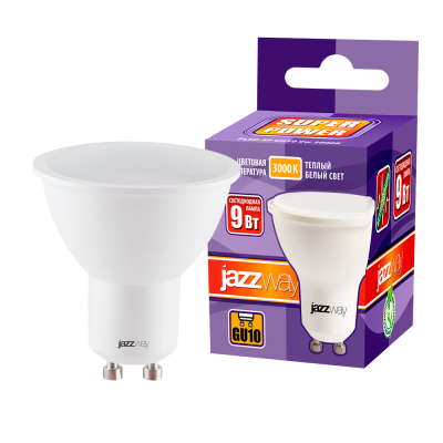 Лампа светодиодная PLED- SP GU10 9w 3000K-E — вид 3