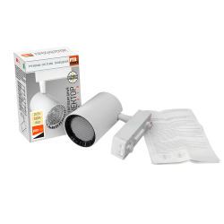 PTR  1325 25w 3000K 24° WH/WH (бел+бел реш) IP40 Jazzway