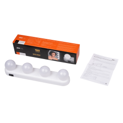 JAZZway ML-L04-wh, подсветка для зеркал, бел.