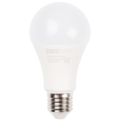 Лампа светодиодная PLED-A60 МО 15w 6500K E27 DC12-48V/AC12-48V (низковольтная)