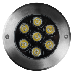 PGR  R130   7w 4000K 30° Сhrome (грунтовый встраиваемый) IP67