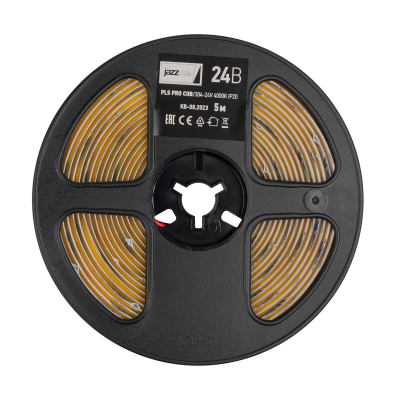 Лента светодиодная PLS PRO COB/384-24V 4000K IP20 5m