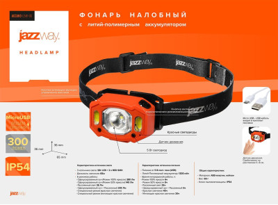 Налобный фонарь AccuH3-L5W