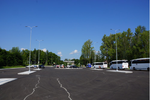 Парковка открытая, Монрепо