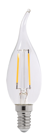 Лампа Светодиодная OMNI (филамент) стар PLED CA37 OMNI 4w 2700K 400 Lm E14 230/50 .1028013 JazzWay