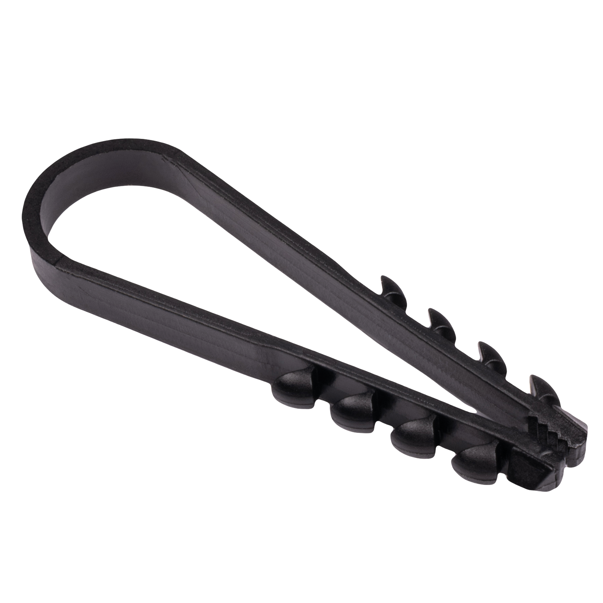 Дюбель-хомут PCD-R 11-18-55-100BL PA6.6 Jazzway (100 шт/уп)