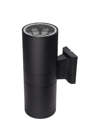 Светильник светодиодный фасадный PWL-300110/30D 2x9w 3000K BL IP65
