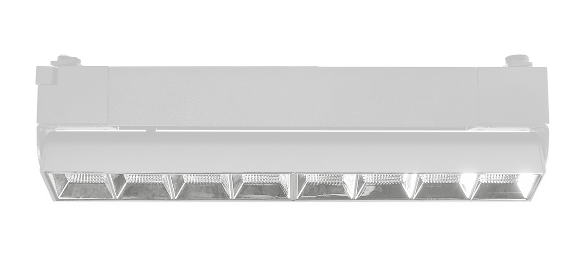 Трековый светодиодный прожектор PTR 2120R 20w 4000K 60° WH (белый) 270мм IP40 .5031586 JazzWay