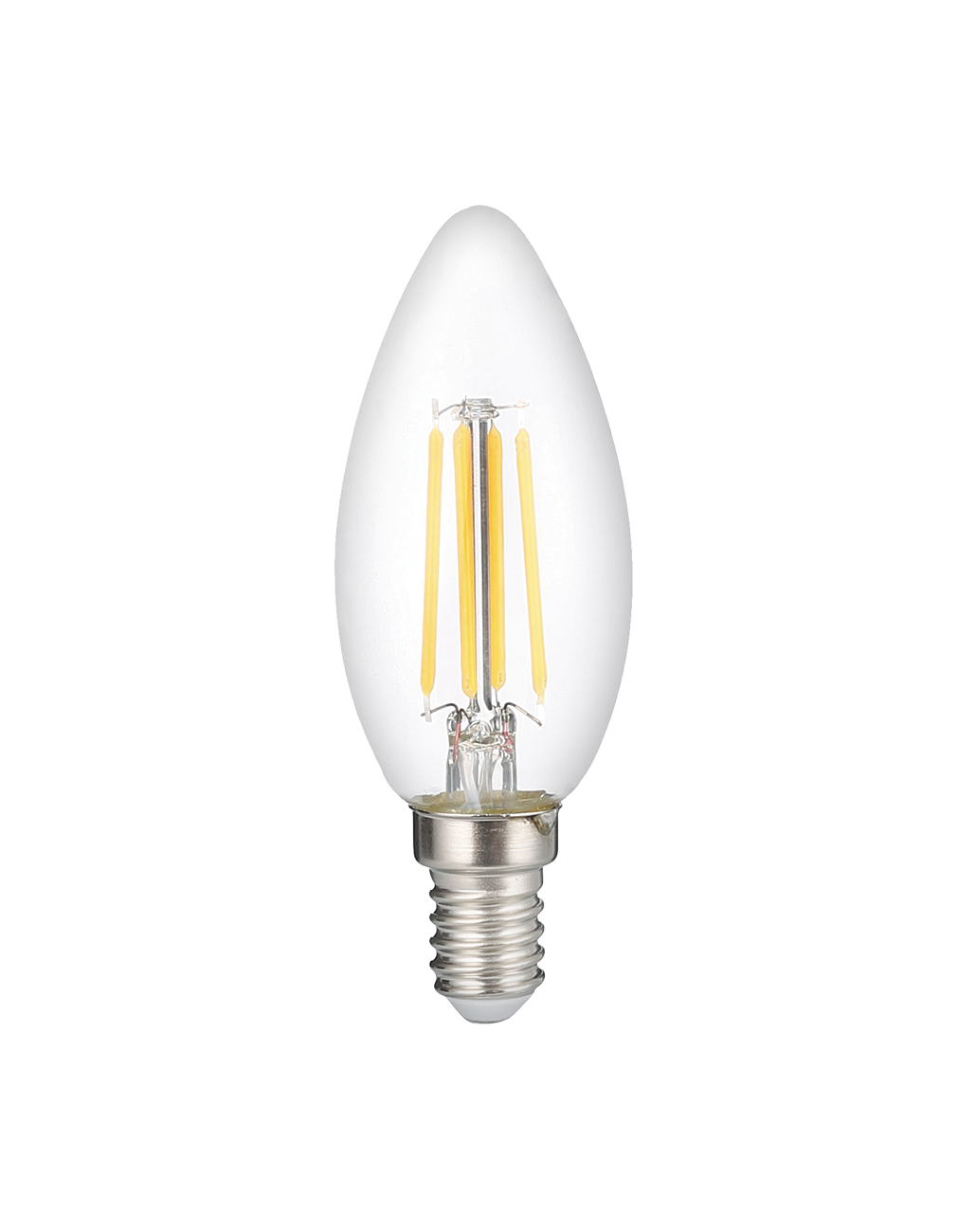 Лампа Светодиодная OMNI (филамент) PLED OMNI C35 8w E14 3000K CL 230/50 .5020696 JazzWay